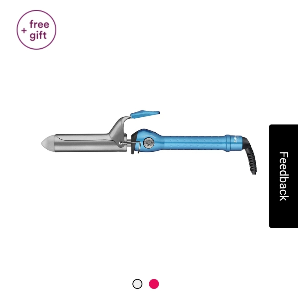 BaBylissPRONano Titanium Spring Curling Iron